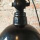 Industrial hanging lamp by Leuchtenbau WIttenberg, 1950s