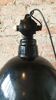 Industrial hanging lamp by Leuchtenbau WIttenberg, 1950s