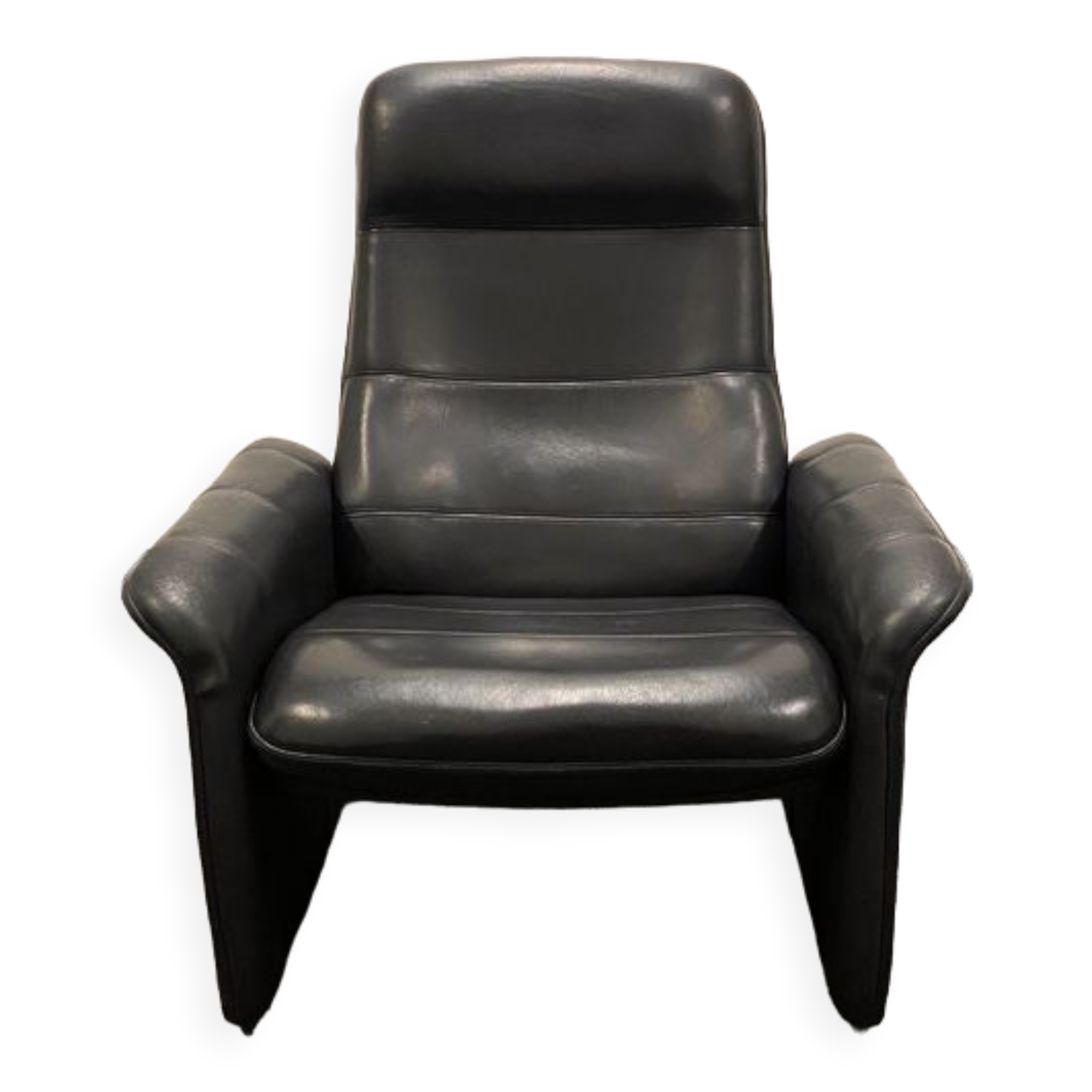 Vintage De Sede Ds 50 leather arm chair from 1970's