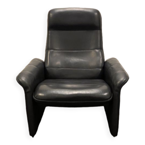 Fauteuil en cuir vintage De Sede