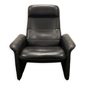 Fauteuil en cuir vintage De Sede Ds 50 des années 1970