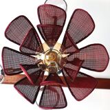 Vintage cannage lotus suspension