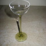 6 verres à liqueur sur pied Ouraline