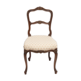 Old chair 1860 signed Pecquereau Napoleon lll