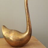 Brass swan