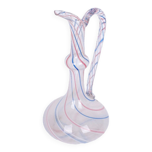 Aiguière en verre soufflé