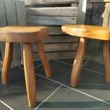 Pair of tripod stools