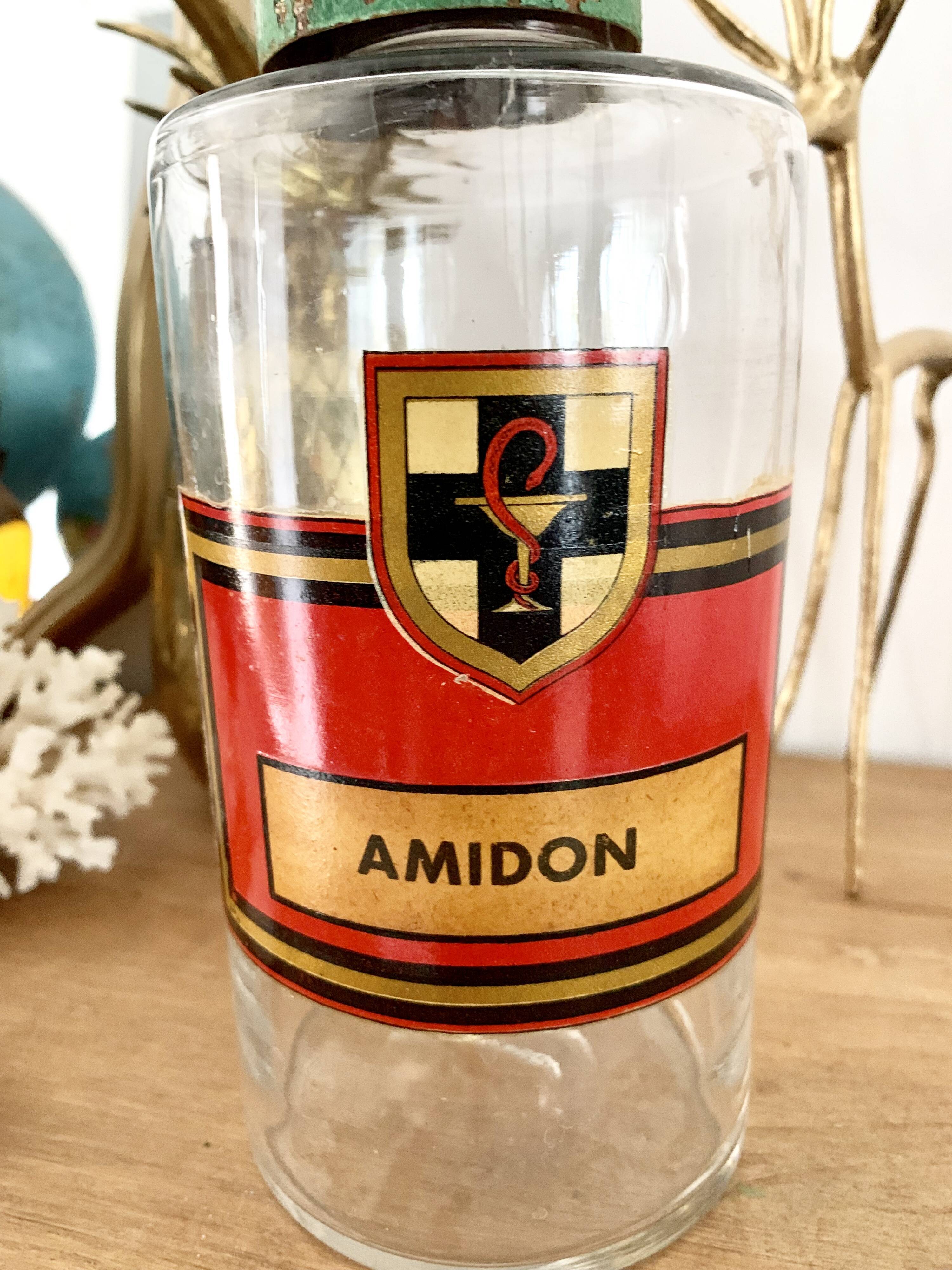 Former "Amidon" pharmacy bottle