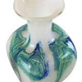 Glass vintage vase 'Ondata'