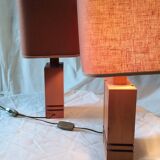Wooden lamp 1970