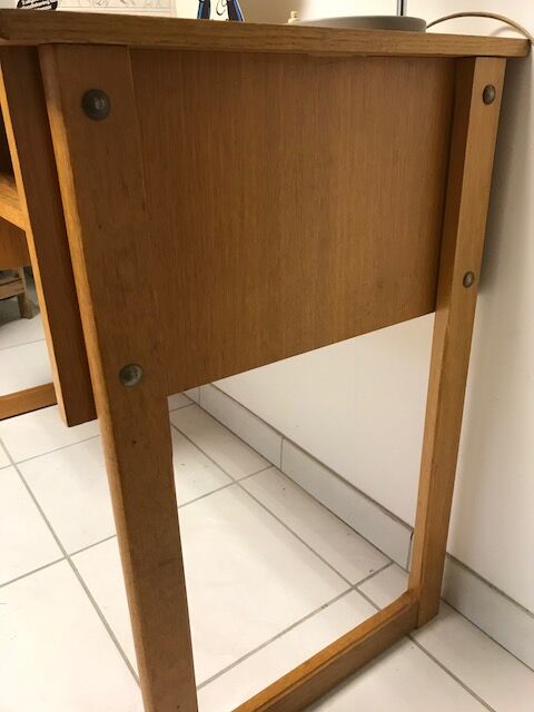 Scandinavian style wooden desk