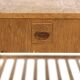 Scandinavian oak bedside table, Sweden, 1960s