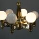 Rare Art Nouveau Chandelier by Emil Kralik for Vulkania, 1920s