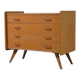 Commode scandinave pieds compas - Vintage 1960