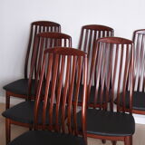 Six chaises fabriquées au danemark dans les années 80/90