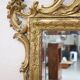 Louis XVI Style Carved And Gilded Wood Wall Mirror, Italy Early 20th Century