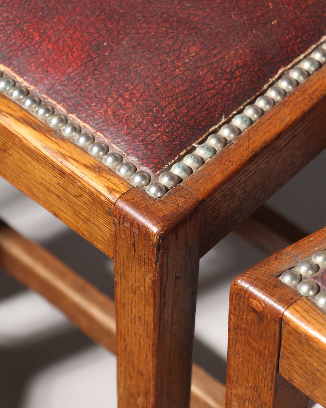 4 Art Deco Oak chairs