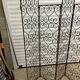 Wrought iron screen
