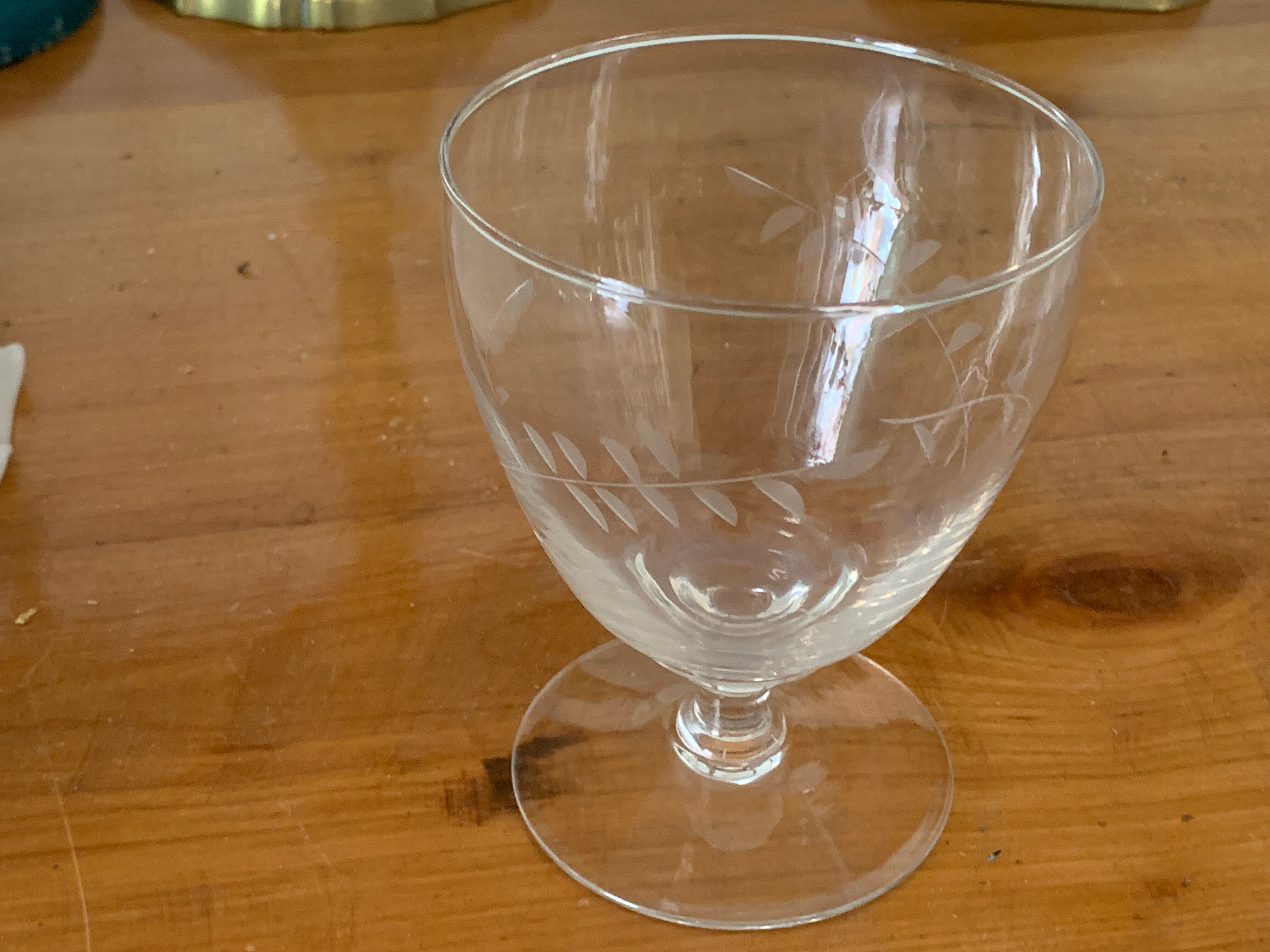 Eight glasses of water