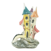 Italian surrealist castle figurine