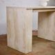 Cinna travertine desk