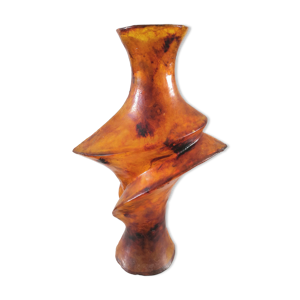 Vase forme libre en résine