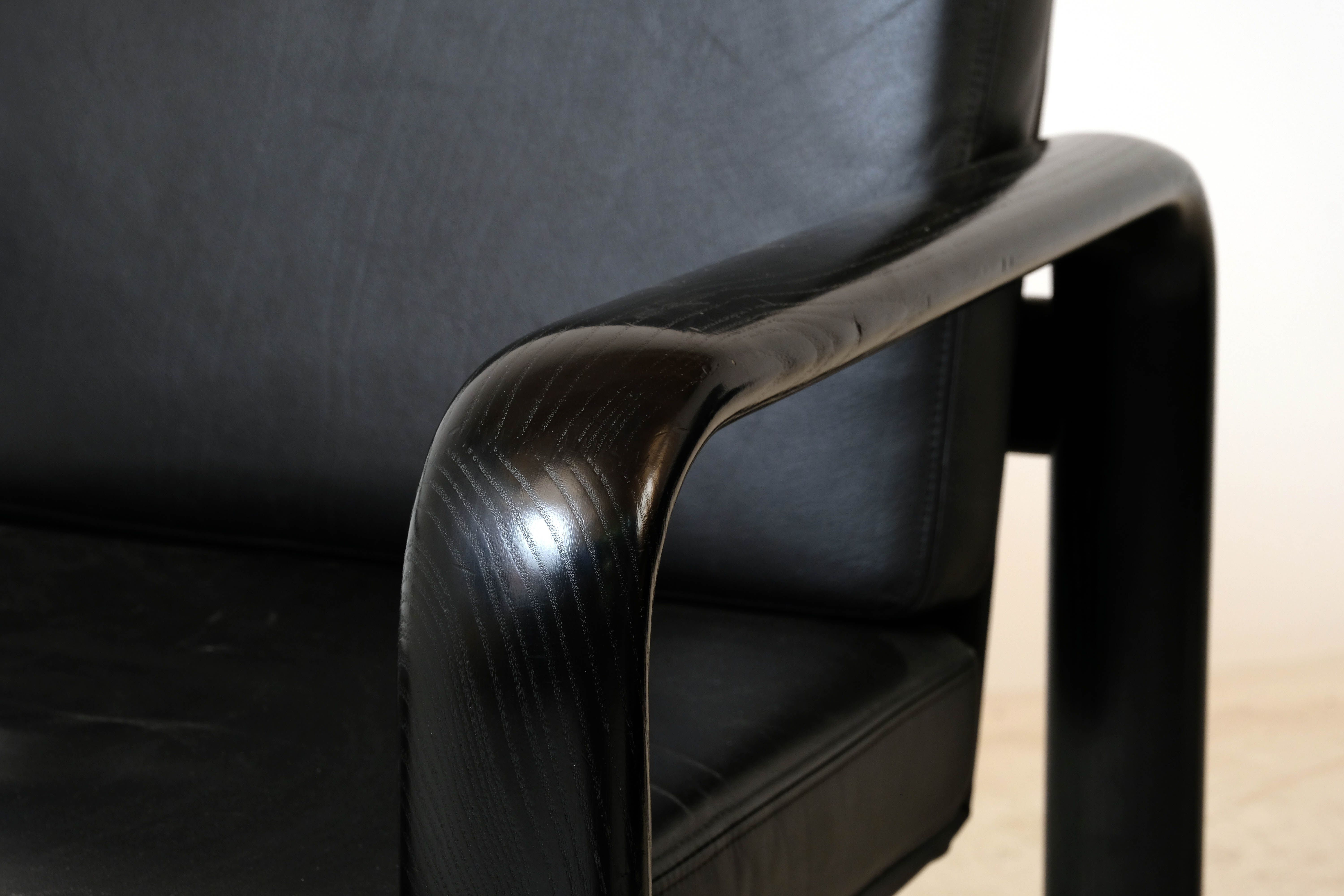 Pair of Rosenthal Studio Line armchairs by Burkhard Vogtherr 1970's