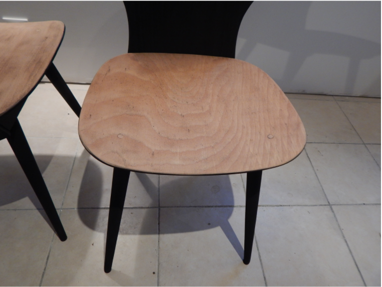 Pair of Chairs Baumann gentian model