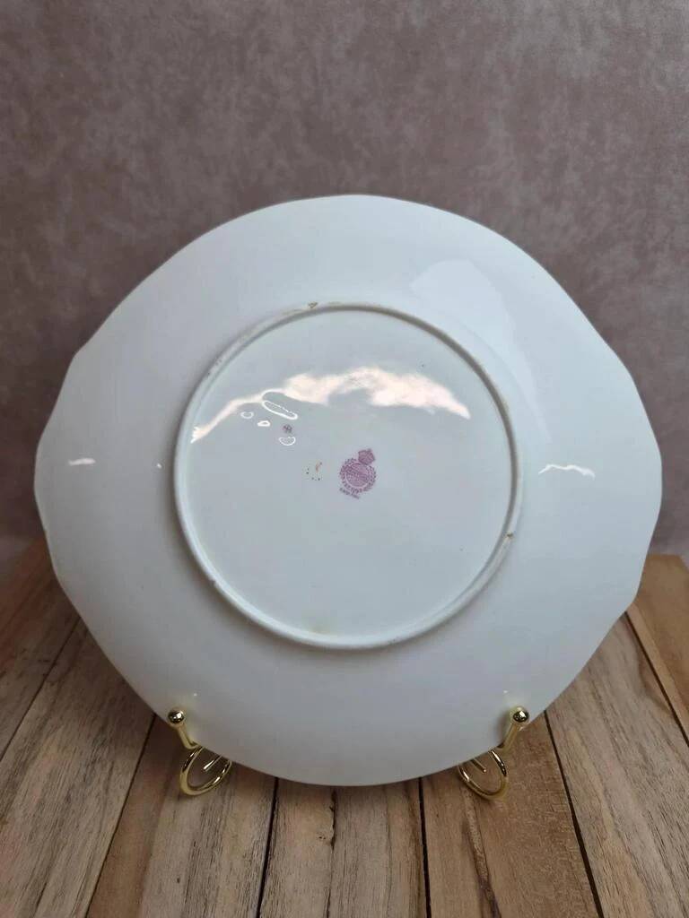 Mintons Green Cockatrice Cake Plate 4863 – Antique English Porcelain