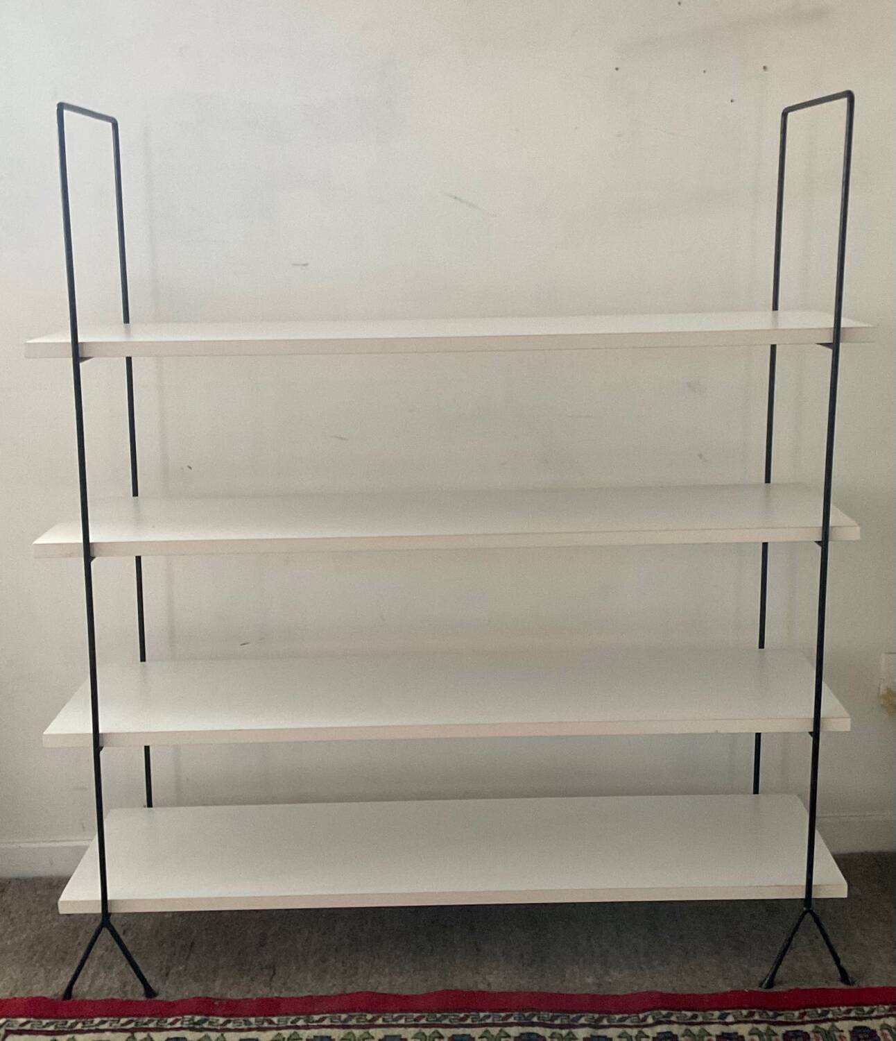 Vintage shelf on legs from the 60s-70s