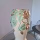 Antique Burmantofts Faience vase – England – relief floral decoration