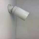 Antique ceramic and opaline wall lamp