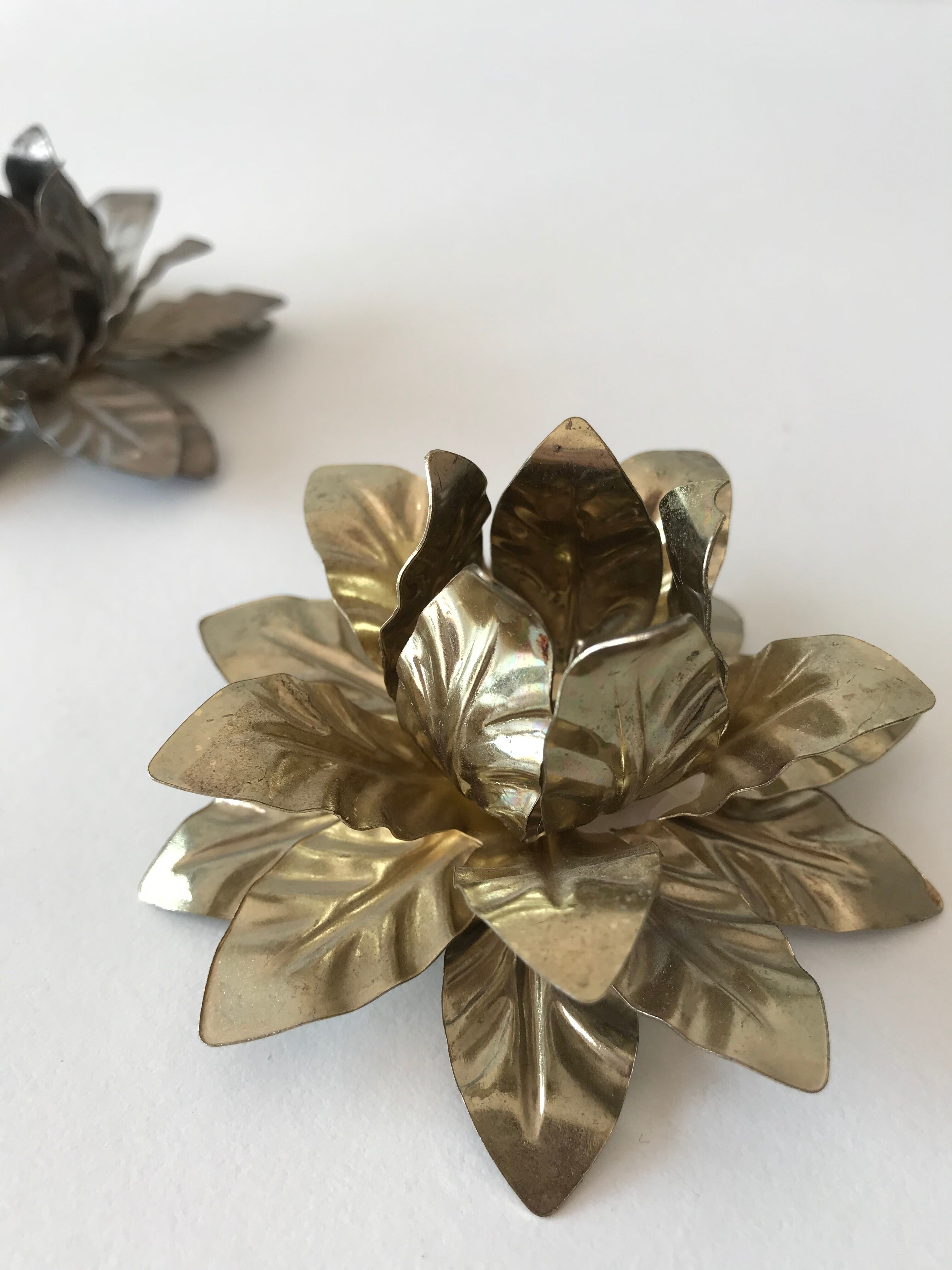 Flower candleholders