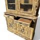 Large two-body sideboard Louis Philippe – blue beige patina