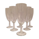 Set of 6 flutes