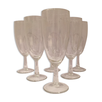 Set of 6 flutes