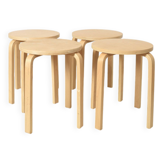 4 tabourets IKEA, modèle FROSTA, années 90