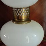 Vintage retro opaline lamp