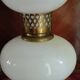 Vintage retro opaline lamp