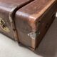 Antique travel trunk