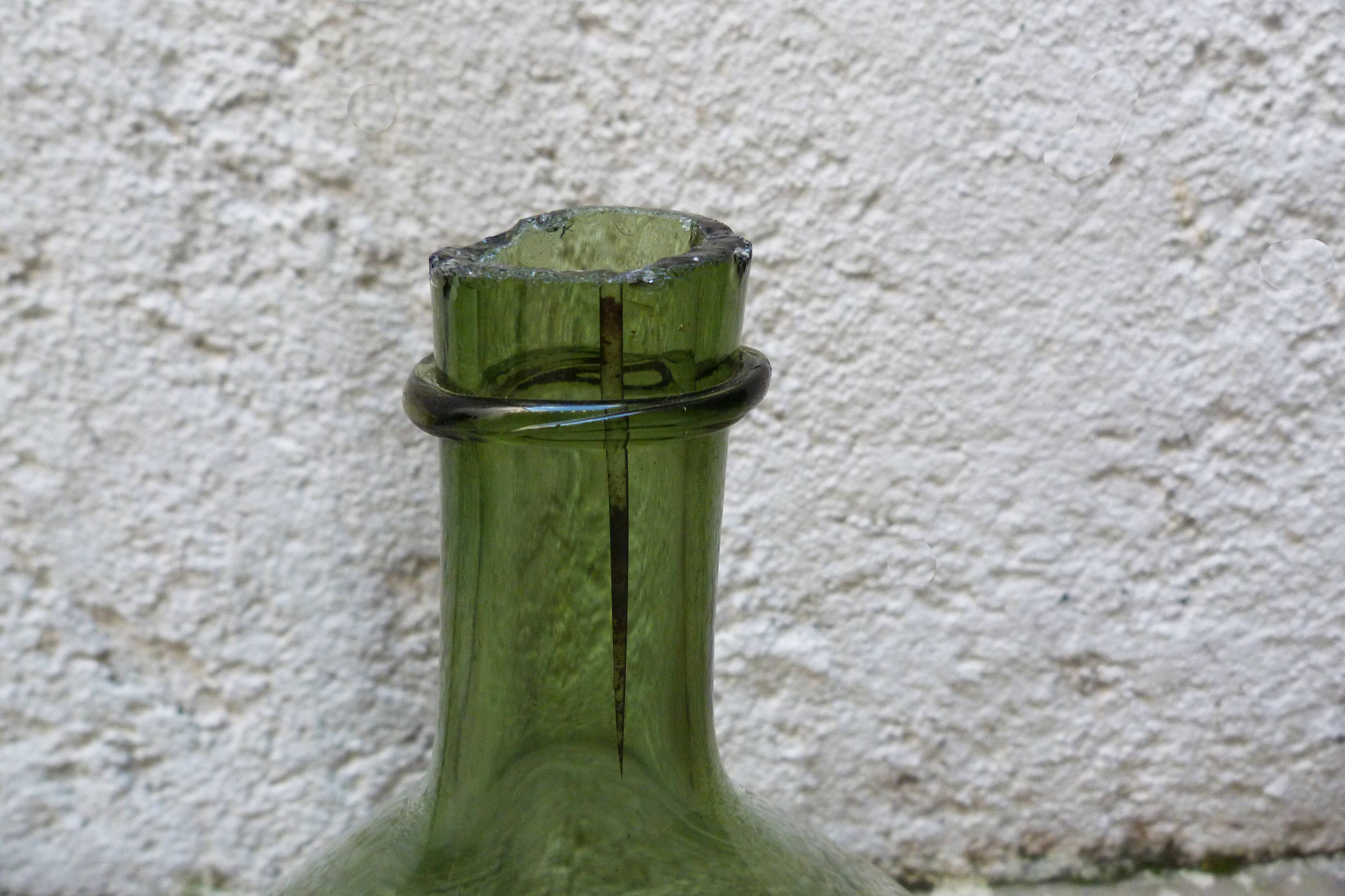 Old demijohn 13/14l