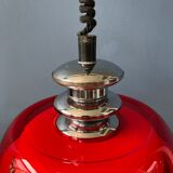 Massive suspension lamp of the space age