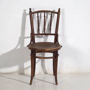 Antique Thonet bentwood chairs (circa 1920). Set of 4 pieces #14