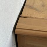 Buffet 2 porte bois massif aérogommé