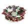 Vintage french majolica serving bowl for grapes