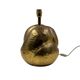 Organic modern brass table Lamp, Tommaso Barbi Italy 1970