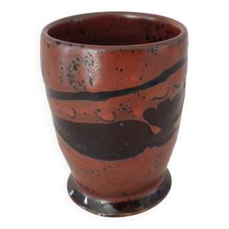 Lava pattern ceramic mug by La Boissonnière