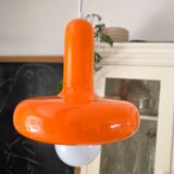 Orange ceiling pendant light
