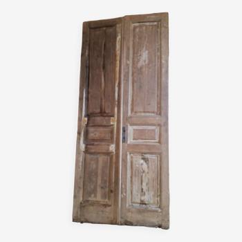 Pair of old doors