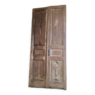 Pair of old doors